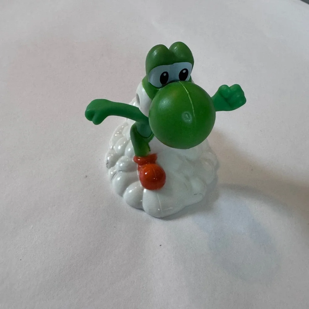 Nintendo Mario Kart Super Mario Toy Lot Yoshi Peach Luigi Toad 7pc McDonald's